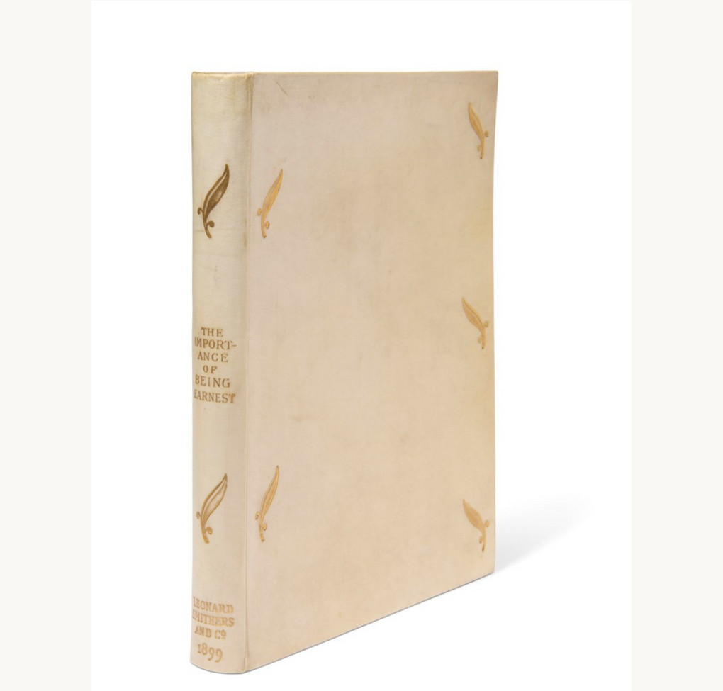 Аукција књиге Оскара Вајлда