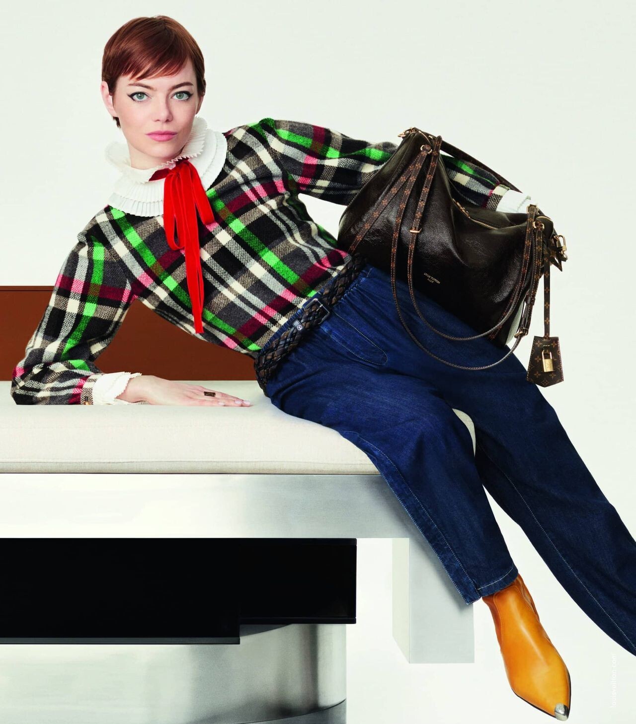 Ема Стоун у едиторијалу Louis Vuitton4