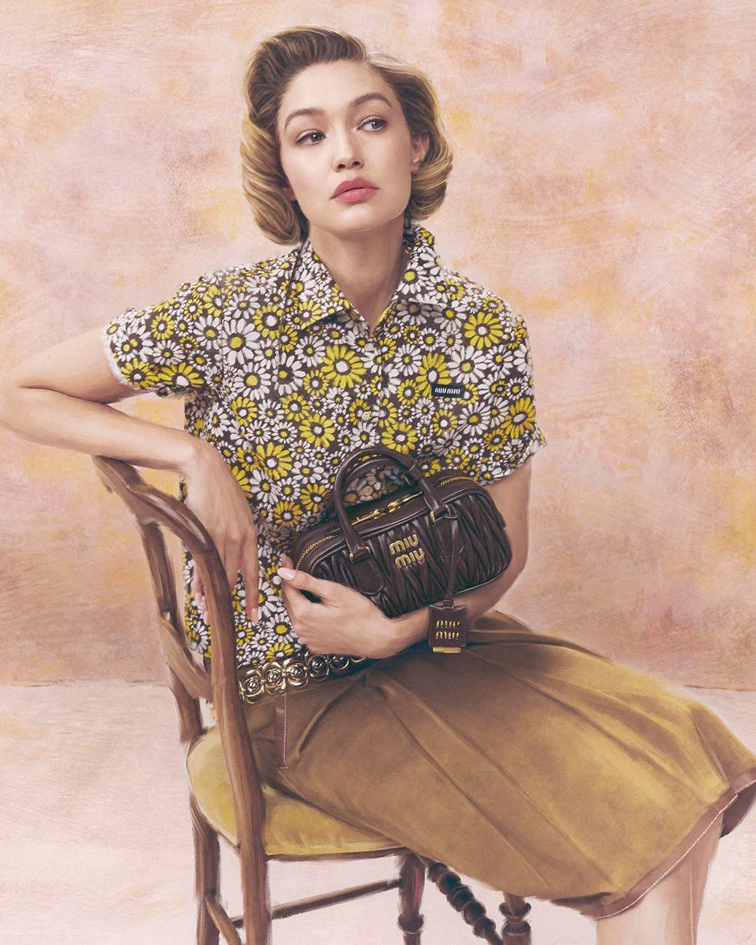 Најновија кампања Miu Miu са Gigi Haddid1