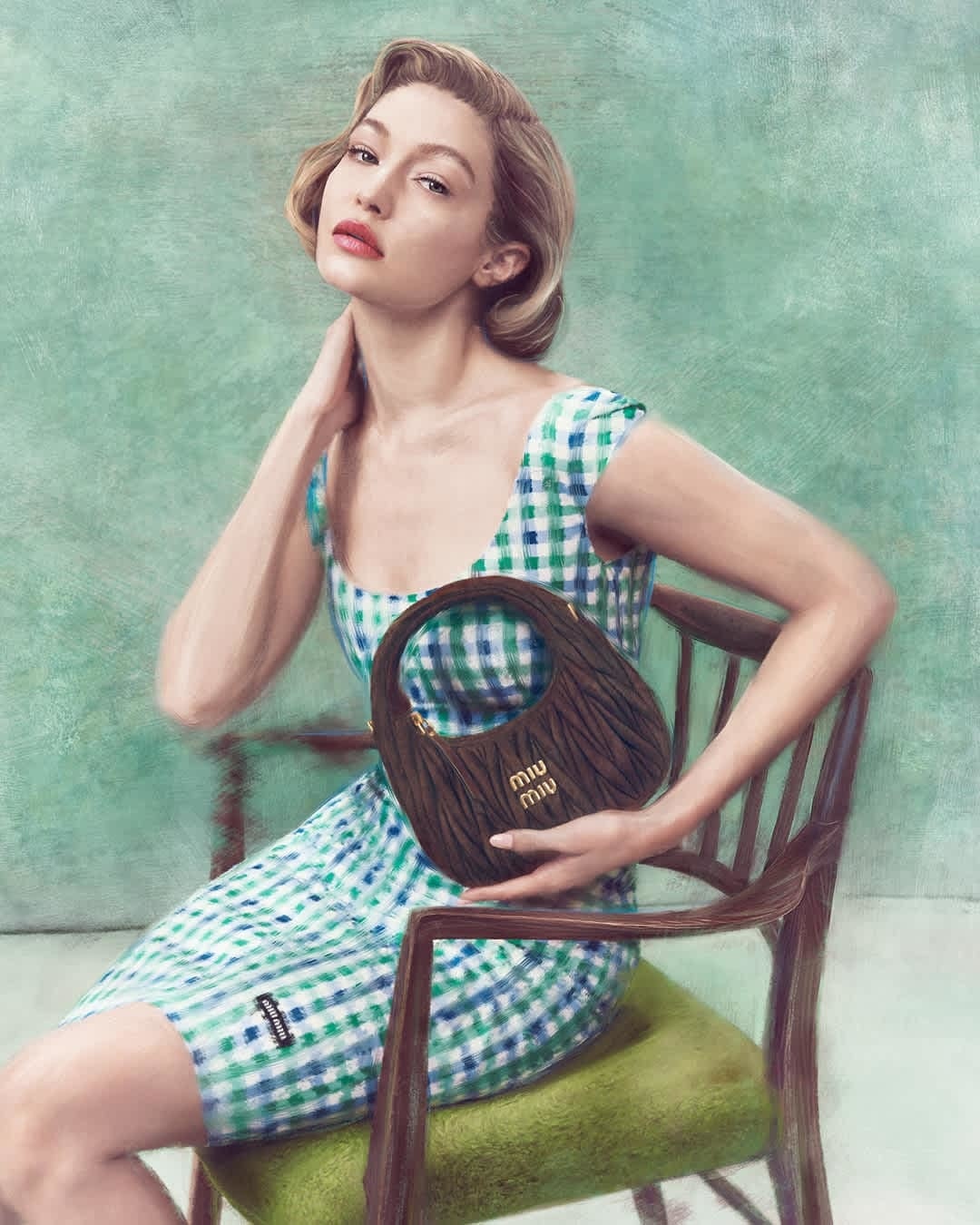 Најновија кампања Miu Miu са Gigi Haddid2