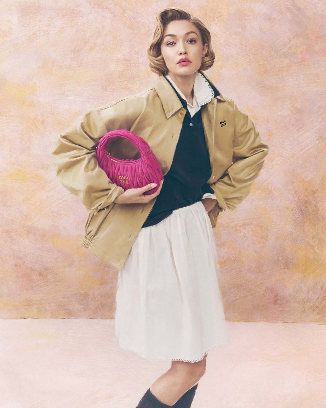 Најновија кампања Miu Miu са Gigi Haddid