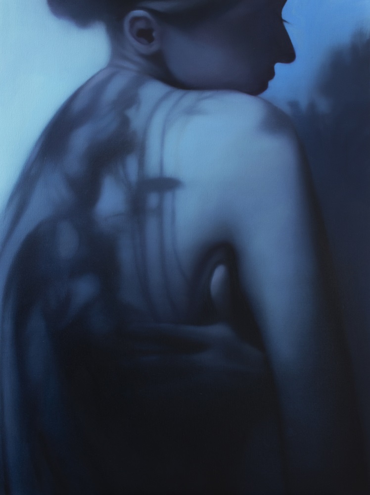 Патриција Пјентка The Source Of Shadow 2024 Уље Платно 80 x 60 цм Мало