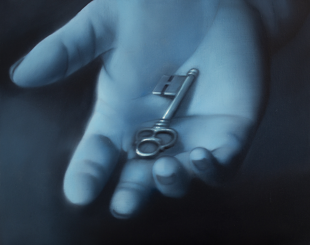 Патриција Пјентка The Answer 2024 Уље Платно 40 x 50 цм Мало