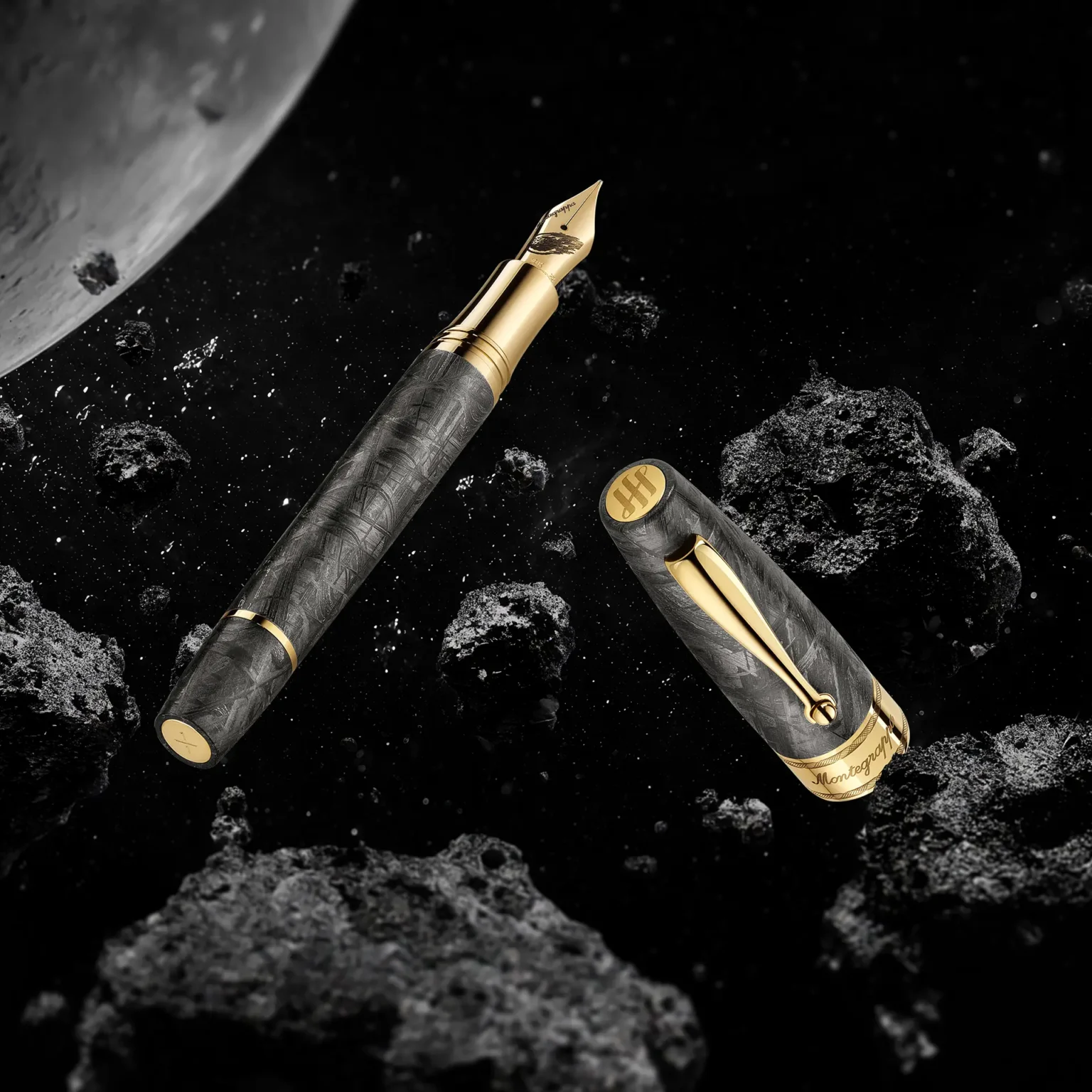 Montegrappa Муонионалуста Метеорит Фонтана Оловка1
