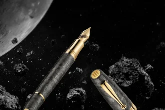 Montegrappa Муонионалуста Метеорит Фонтана Оловка1